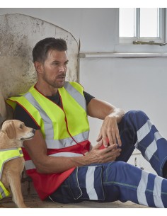 Y-YK107-Gilet bicolore haute visibilité (HVW122) 2